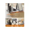 Feandrea Cat Tower, Height 110 cm, up to 3 cats (PCT52W) (FEAPCT52W)