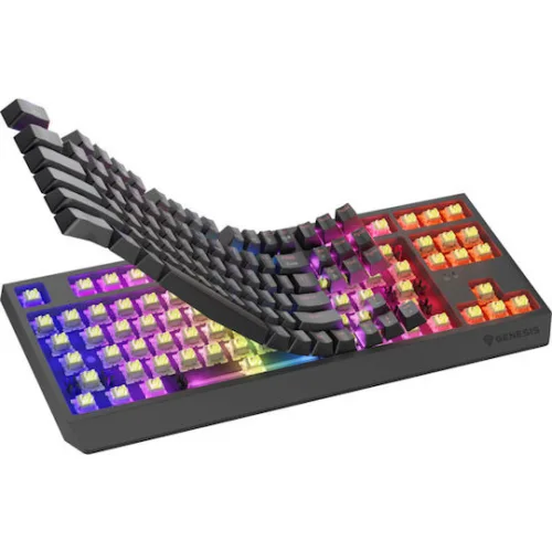 Genesis Gaming Keyboard Thor 230 Tkl Wireless US Black RGB Mechanical Outemu Silent Lemon (NKG-2108) (GNSNKG-2108)