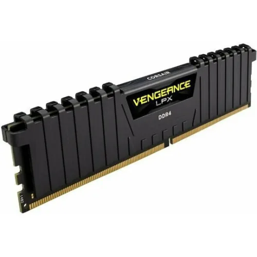 CORSAIR RAM DIMM XMS4 8GB CMK8GX4M1E3200C16, DDR4, 3200MHz, LATENCY 16-20-20-38, 1.35V, VENGEANCE LPX, XMP 2.0, BLACK, LTW.
