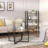 Vasagle Μεταλλική Ραφιέρα με 4 Ξύλινα Ράφια 66 x 30 x 120 cm  (LLS60BX) (VASLLS60BX)