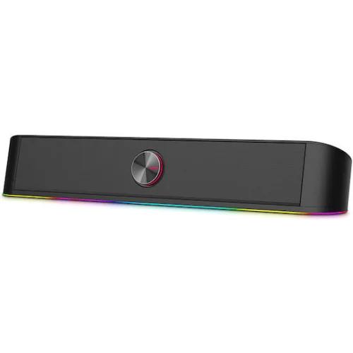 RGB Soundbar PC Speaker 2.0, 6W.
