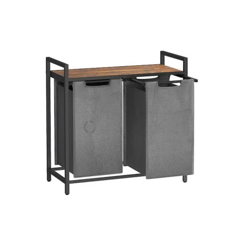 Vasagle 2 Compartment Laundry Basket 2x46Lt (BLH201G01) (VASBLH201G01)
