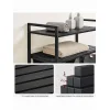 Vasagle Καλάθι Απλύτων Μεταλλικό 73x33x92cm Γκρι (BLH211G01) (VASBLH211G01)