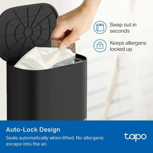 TP-Link Tapo Robot Vacuum Disposable Dust Bag (5 Pcs) for RV50 series (TAPO RVA210) (TPTAPO-RVA210)