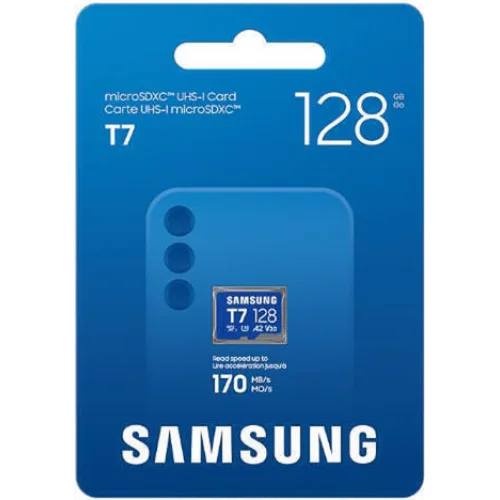 128GB SAMSUNG MicroSD T7