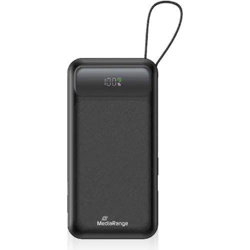 MediaRange Mobile Power Bank 10.000mAh with USB-C Power Delivery fast charge technology (MRMA753)