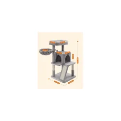 Feandrea Cat Tower, Height 96 cm, for large cats (PCT51G) (FEAPCT51G)