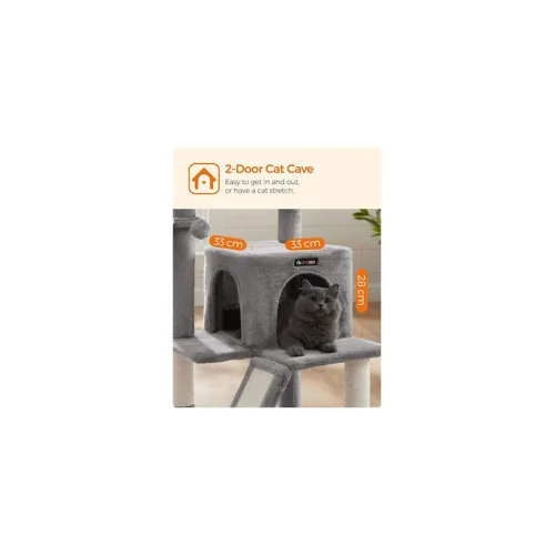 Feandrea Cat Tower, Height 96 cm, for large cats (PCT51G) (FEAPCT51G)