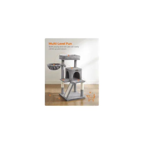Feandrea Cat Tower, Height 96 cm, for large cats (PCT51G) (FEAPCT51G)