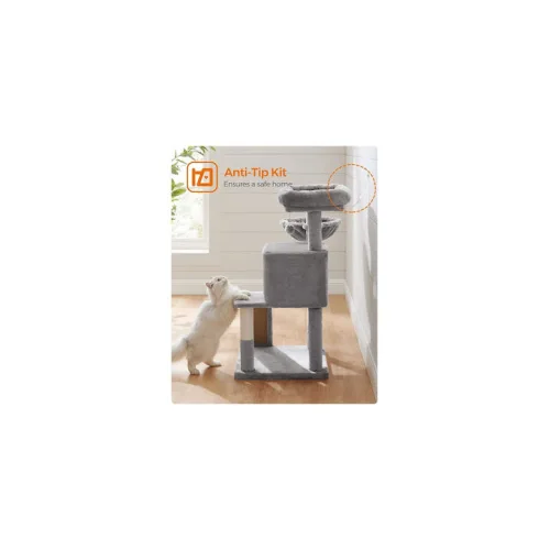 Feandrea Cat Tower, Height 96 cm, for large cats (PCT51G) (FEAPCT51G)