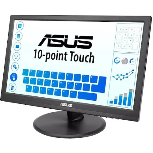ASUS Monitor ASUS VT169HE, 15.6'' Touch 10-point,  FHD, 5ms, 60Hz IPS, HDMI, D-SUB, Eye Care+ Technology, 3YearsW