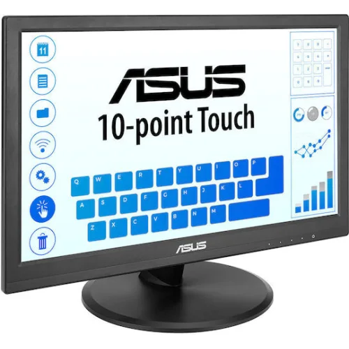 ASUS Monitor ASUS VT169HE, 15.6'' Touch 10-point,  FHD, 5ms, 60Hz IPS, HDMI, D-SUB, Eye Care+ Technology, 3YearsW