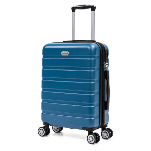 ANDA SEAT LUGGAGE LG2 PETROL BLUE CABIN (55x40x20cm) with TSA LOCK, EXPANDABLE