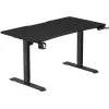 ANDA SEAT DESK XTREME 1.4m, Adjustable Height, Black