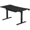 ANDA SEAT DESK XTREME 1.4m, Adjustable Height, Black