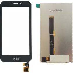 ULEFONE LCD & Touch Panel για smartphone Armor X6/X7/X7 Pro, μαύρη