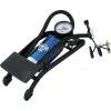 ALCA τρόμπα ποδιού 201200 με μανόμετρο, 100PSI, μπλε