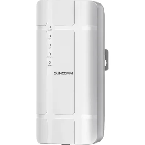 SUNCOMM outdoor 4G LTE CPE QC300K, 300Mbps Wi-Fi, 100Mbps LAN, IP65