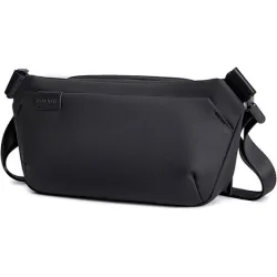 ARCTIC HUNTER τσάντα μέσης Y00569 με θήκη tablet, 3.5L, μαύρη