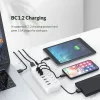 ORICO USB hub CT2U3-7AB με διακόπτες, 7x θυρών, USB 3.0, 5Gbps, USB σύνδεση, μαύρο