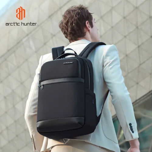 ARCTIC HUNTER τσάντα πλάτης B00670 με θήκη laptop 15.6