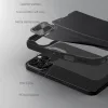 NILLKIN θήκη Qin Prop Leather για iPhone 16 Pro, δερμάτινη, μαύρη