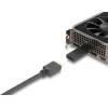 DELOCK αντάπτορας DisplayPort σε HDMI 61086, 4K/60Hz, active, μαύρος