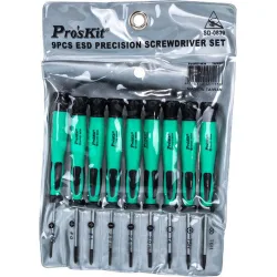 PROSKIT σετ κατσαβιδιών ακριβείας SD-0839, 9τμχ