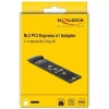 DELOCK Κάρτα Επέκτασης PCI-e σε M.2 Key M 64105, NVMe