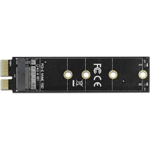 DELOCK Κάρτα Επέκτασης PCI-e σε M.2 Key M 64105, NVMe