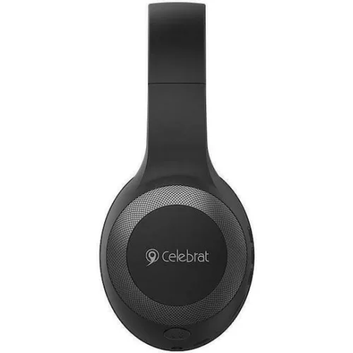 CELEBRAT headphones με μικρόφωνο A23-ΒΚ, bluetooth, 40mm, μαύρο