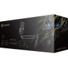SADES gaming μικρόφωνο Night Owl με βάση γραφείου & επιτραπέζια, καρδιοειδές, USB, μαύρο
