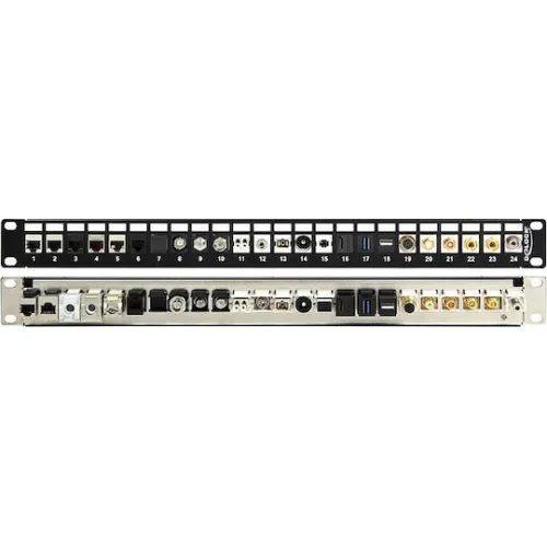 DELOCK keystone patch panel 43277, 19