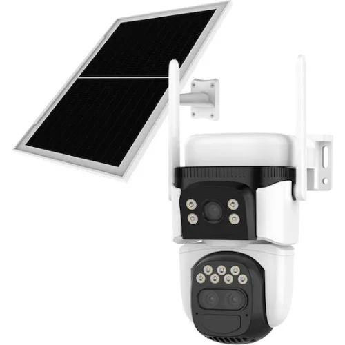 VSTARCAM smart ηλιακή κάμερα BG621TR, triple lens, 3MP, 4G, SD, PTZ, IP66