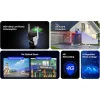 VSTARCAM smart ηλιακή κάμερα BG621TR, triple lens, 3MP, 4G, SD, PTZ, IP66