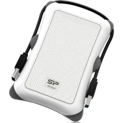 SILICON POWER εξωτερικός HDD Armor A30, 1TB, USB 3.2, λευκός