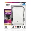 SILICON POWER εξωτερικός HDD Armor A30, 1TB, USB 3.2, λευκός