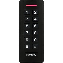 SECUKEY αυτόνομο αδιάβροχο πληκτρολόγιο πρόσβασης SCK-K2-EM, 125KHz