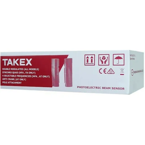 TAKEX φωτοηλεκτρικός ανιχνευτής 4 δεσμών PB-IN-100HFA, εμβέλεια 100m
