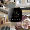 Smart θερμοστάτης αερίου BHT-001-GCLW, WiFi, χωνευτός, μαύρος