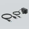 DELOCK USB hub 63262 με διακόπτες, 5x θυρών, 5Gbps, 2.4A, γκρι