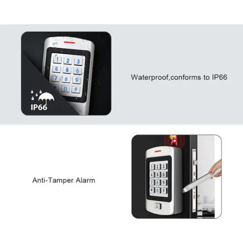 SECUKEY αδιάβροχο πληκτρολόγιο πρόσβασης SCK-K9, 125KHz