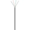 GOOBAY καλώδιο δικτύου 57198, CAT 5e U/UTP, CCA, έως 40m, 100m, μαύρο