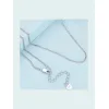BAMOER αλυσίδα λαιμού Charm SCA019, 45cm, ασήμι 925, ασημί