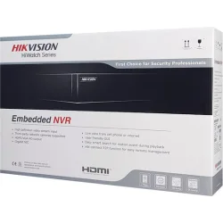 HIKVISION HIWATCH NVR καταγραφικό HWN-2104MH, H.265+, 4 κανάλια