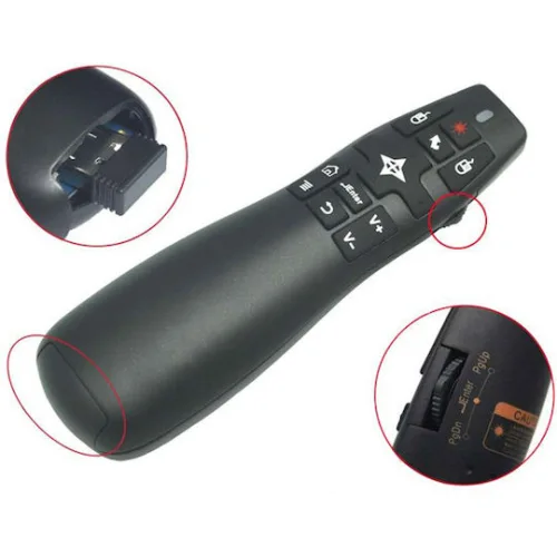 RIITEK τηλεχειριστήριο παρουσιάσεων Mini R900 με laser & air mouse