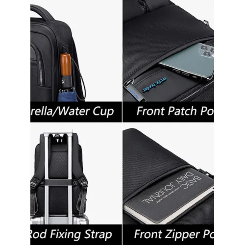 ARCTIC HUNTER τσάντα πλάτης B00477 με θήκη laptop 15.6