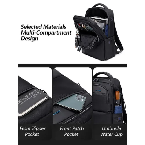 ARCTIC HUNTER τσάντα πλάτης B00477 με θήκη laptop 15.6