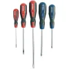 PROLINE σετ κατσαβίδια 10208, 3x ίσια & 2x σταυρωτά, μαγνητικά, 5τμχ