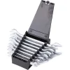 DELI σετ γερμανικά κλειδιά DL160008A, 6x7-20x22mm, 8τμχ